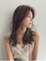 メルカ 天王寺(melca.) レイヤーカット/顔まわりカット/韓国ヘア/ロングレイヤー