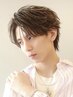 【笠松指名】カット＋ダメージレスパーマ＋ハイライト［長岡/メンズ/men's］