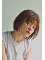 アピィス(appiis) ミルクティーブロンド/ワンホンレイヤーカット/横浜