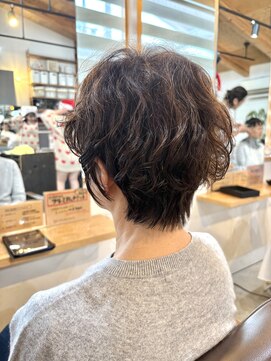エデル(ederux) ショートゆるふわパーマ