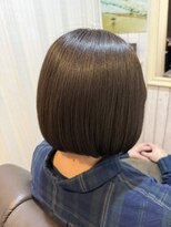 ルーンバイアンツ 茅ヶ崎北口店(Lune. by ANT'S)&nbsp;ダークパープル/ナチュラルショート/夏のヘアアレンジ/茅ヶ崎