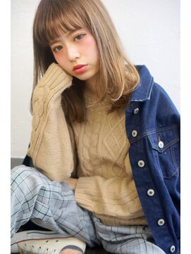 ルモア(RUMOR) Rumor×外国人ミルクティーベージュ【３Dカラー】