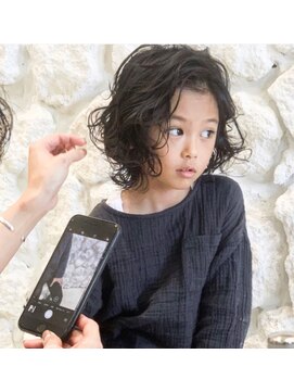 モアナ バイ ヘッドライト 駒沢大学店(Moana by HEADLIGHT) キッズカット#デジタルパーマ#イメチェン#メンズカット