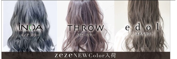 ゼゼ(zeze)のサロンヘッダー