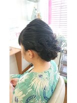 美容室 ブークル(BOUCLE)&nbsp;ヘアセット(編み込みダウンスタイル)
