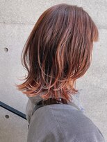 ノラジャーニー(NORA Journey)&nbsp;【NORA Journey】ビビッドオレンジ×プチウルフレイヤーカット