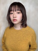 ニスル 町田店(NISURU)&nbsp;似合わせカット/大人ガーリー/ダークアッシュ/着物/町田/町田駅