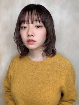 ニスル 町田店(NISURU) 似合わせカット/大人ガーリー/ダークアッシュ/着物/町田/町田駅