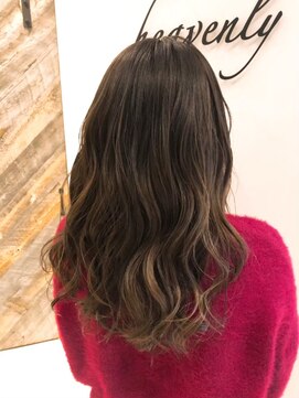 オースティン 流山おおたかの森(AUSTIN) 大人かわいい前髪セシルカットココアブラウンフリンジウェーブ