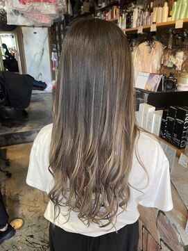 オーバーキャプテンネイキッド(OVER CAPTAIN NAKED) グラデーションエクステ