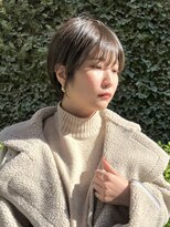 ジアン バイ ミルボン NU茶屋町+(GIEN by milbon)&nbsp;透明感抜群！誰でもイメチェン大人ショート！@田中俊成