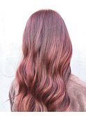 春夏カラー☆カシスピンクカラー
