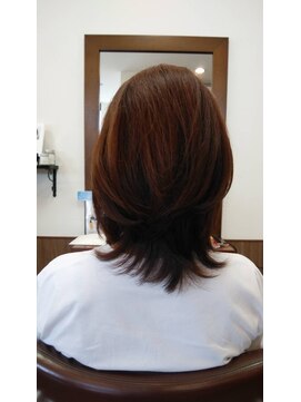 ヘアアンドスパ アイリス hair&spa Iris 【南鳩ヶ谷1分☆30代からの本格サロン】ローレイヤー