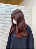 ブリーチなし チェリーピンク