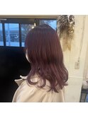 #ピンクラベンダー #ダブルカラー #ケアブリーチ