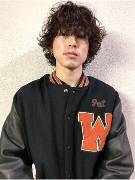 クレビアテン(CreBiA ten_) プードルパーマ　メンズパーマ