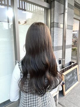ミニム ヘアー(minim hair) 【minim×りの】オリーブグレージュ
