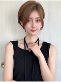 みねスタイル♪ 似合わせ ショート ボブ 30代 40代 小顔 新宿