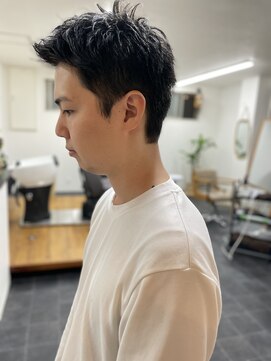 ランデブー(Rendez-vous) メンズカット／スパイキーショート【浅香山／堺市】