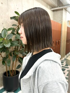 ノエ(noe) 切りっぱなしボブ（名古屋/栄/矢場町/ボブ/レイヤーカット）MI62