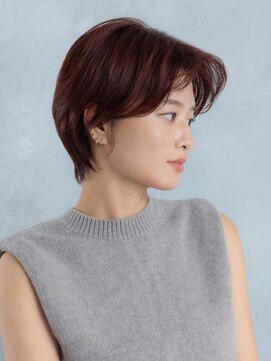 アース 越谷店(HAIR&MAKE EARTH) アップバングショート