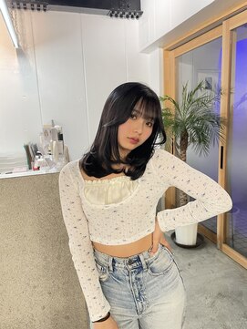 キング 高槻(K!ng) 縮毛矯正髪質改善ハイライトレイヤーカット高槻美容室エクステ