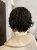 大人かわいいニュアンスパーマ