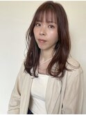 大人セミロングレイヤー