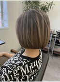 バレイヤージュ*ボブ*シャドールーツ*山本優舞