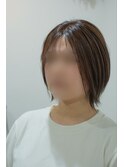 外はねウルフカット