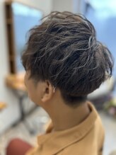 ウェルヘアー(Well hair) パーマ風ショートマッシュ
