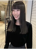 オリーブグレージュ/森/Nary六角/京都美容室