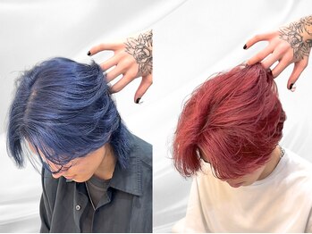 クローマン バイ ビカム(CHROMAN by become)の写真/経験豊富なカラーのスペシャリストが在籍★話題のバレイヤージュやブリーチを用いたダブルカラーはお任せ！