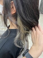 ヘアーストーリー (HAIR STORY)&nbsp;インナーカラー ホワイトアッシュ
