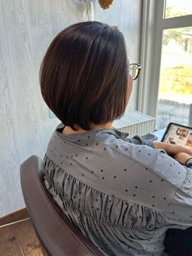 コルテ 倉敷西坂店(CoRte.) エイジングケア/顔周りレイヤー/美フォルム/立体感/くびれボブ