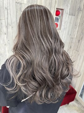 コントラストハイライト/白髪ぼかし