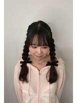 マリアバイアフロート(Maria by AFLOAT)&nbsp;【yua】編み込みツインアレンジ♪