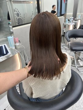 ロンドブルーム 天神大名店(Lond Bloom) ブリーチなしカラー/ブラウン/水素トリートメント/福岡天神/20代