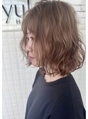 クシュっとボブ