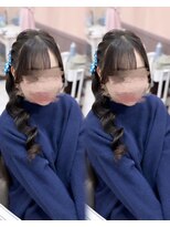 アリエス 渋谷駅西口店(Aries)&nbsp;編み込みサイドテール