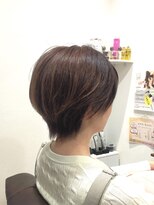 ヘアー グリーン(hair green)&nbsp;30代40代50代/ベリーショート/ハンサムショート/黒髪ストレート