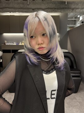 ロテサカエ(Lote.Sakae) 着物ヘア/大人ガーリー/ダークアッシュ/似合わせカット/名古屋