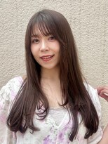ラティ(Ratie)&nbsp;【Ratie】ロングヘア×レイヤーカット×マロンベージュ