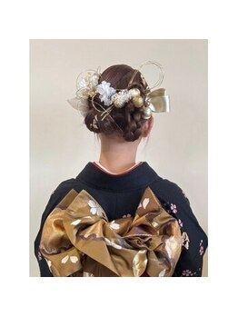 キャンバス(canvas)の写真/特別な日を、いちばん綺麗なあなたで過ごせるように☆彡着付けもヘアメイクもお任せ下さい！