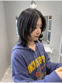 【柚衣】ハッシュカット×ブルージュ