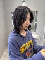 ファイブ ノーヴル カラット(5 Noble ct.) 【柚衣】ハッシュカット×ブルージュ