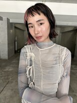 メルシー merci&nbsp;神戸　ボブ　デザインカラー　ポイントカラー