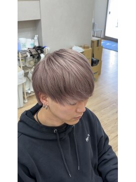 リアン(LIAN) メンズマッシュピンクベージュ