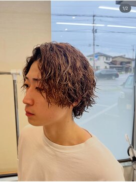 シャラク 羽広店(sharaku) メンズパーマ