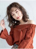 大人ゆるウェーブ×ナチュラルブラウン